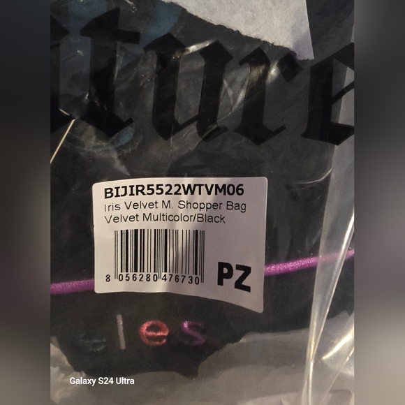 Juicy Couture Iris Velvet Shopper bag.  Brand New 💎 - Picture 11 of 11